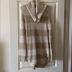 Long sleeve knitted dress